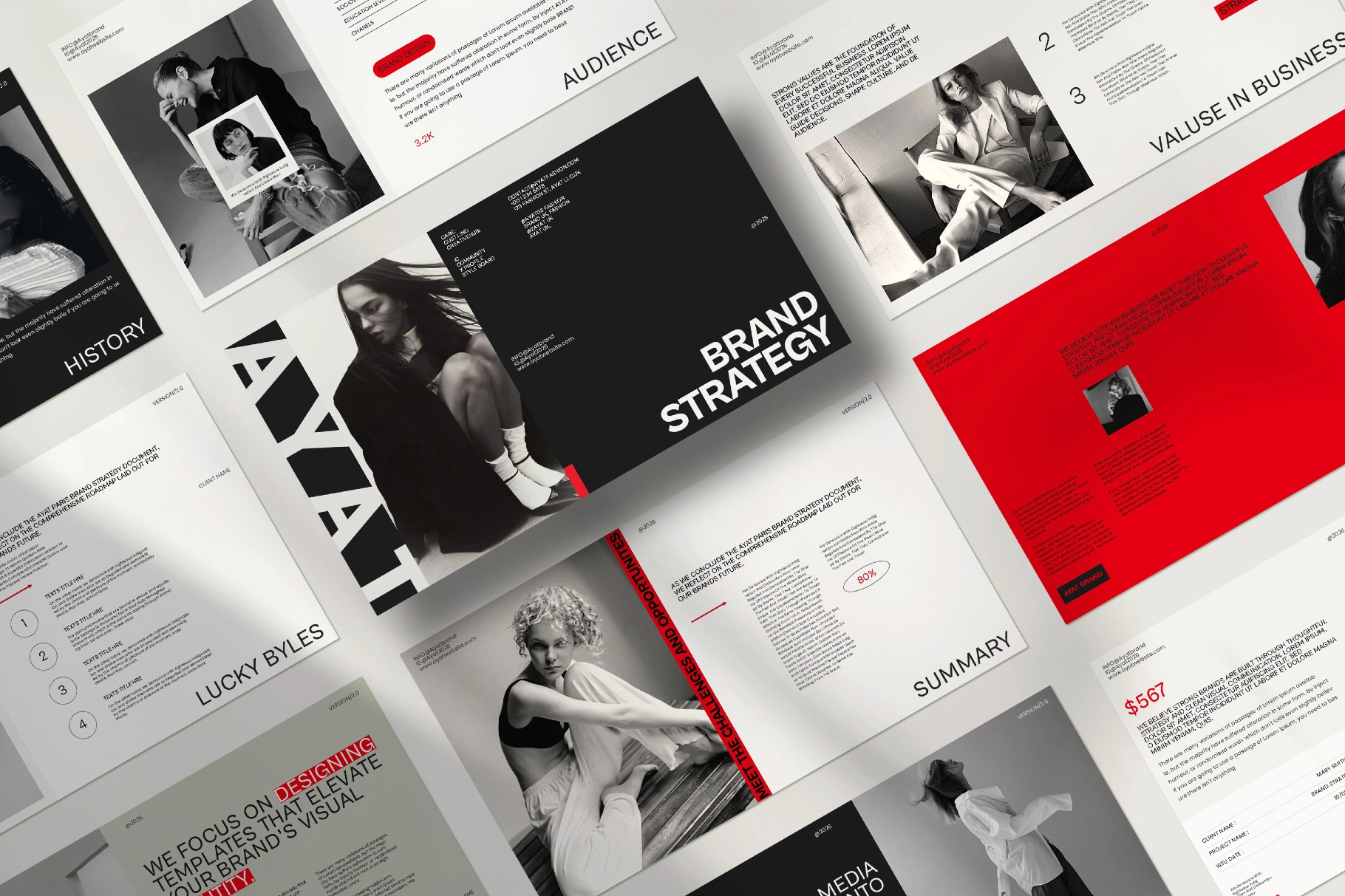 AYAT - Brand Strategy Presentation Template