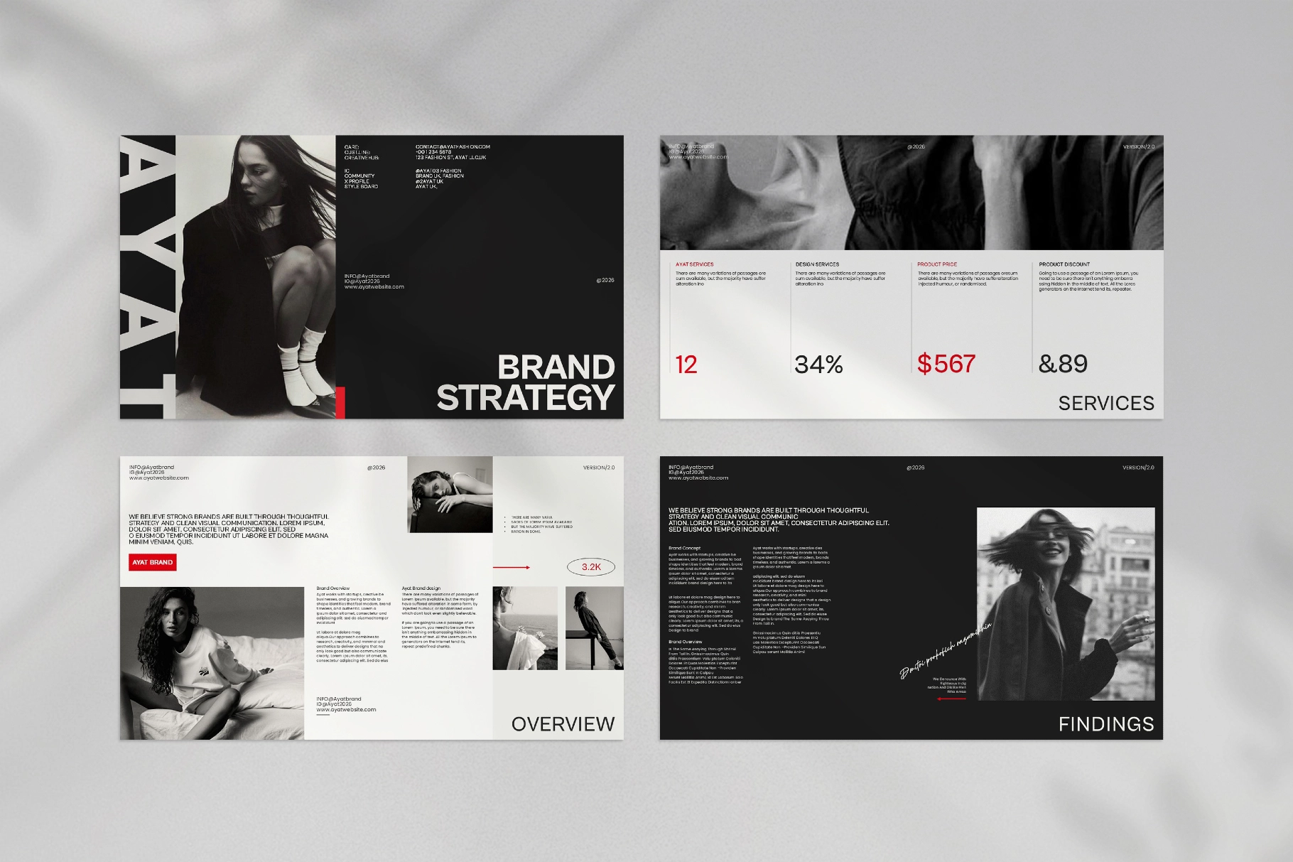 AYAT - Brand Strategy Presentation Template
