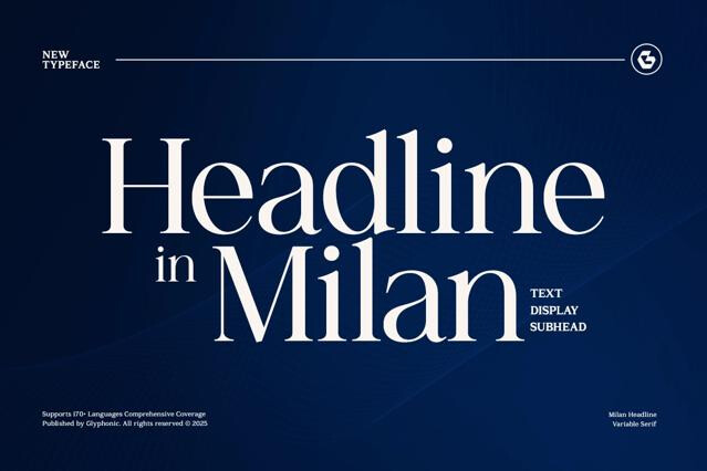 GC Milan Headline - Classy Serif
