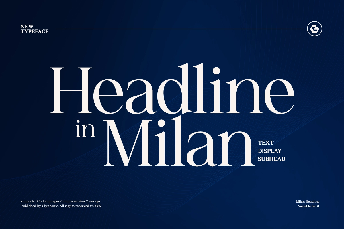 GC Milan Headline - Classy Serif