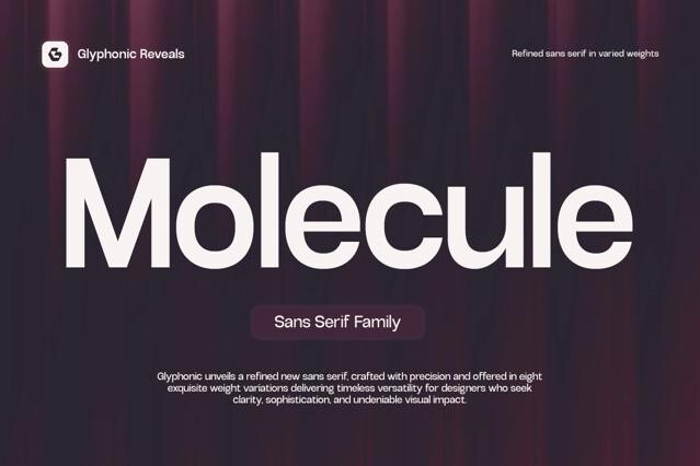 GC Molecule - Refined Sans Serif