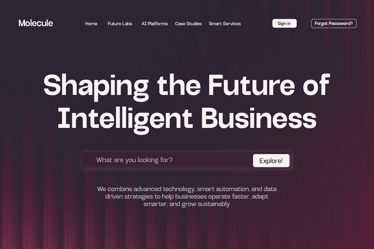 GC Molecule - Refined Sans Serif