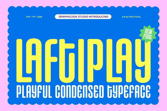 Laftiplay Font