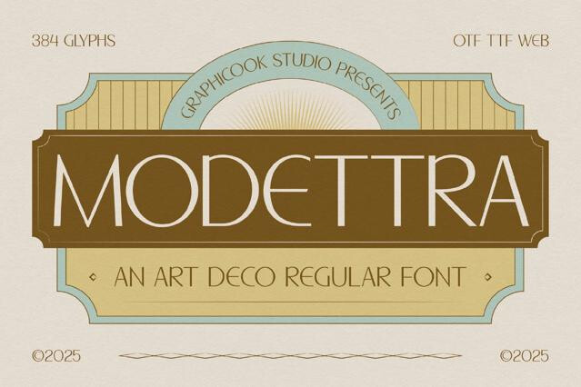 Modettra Font
