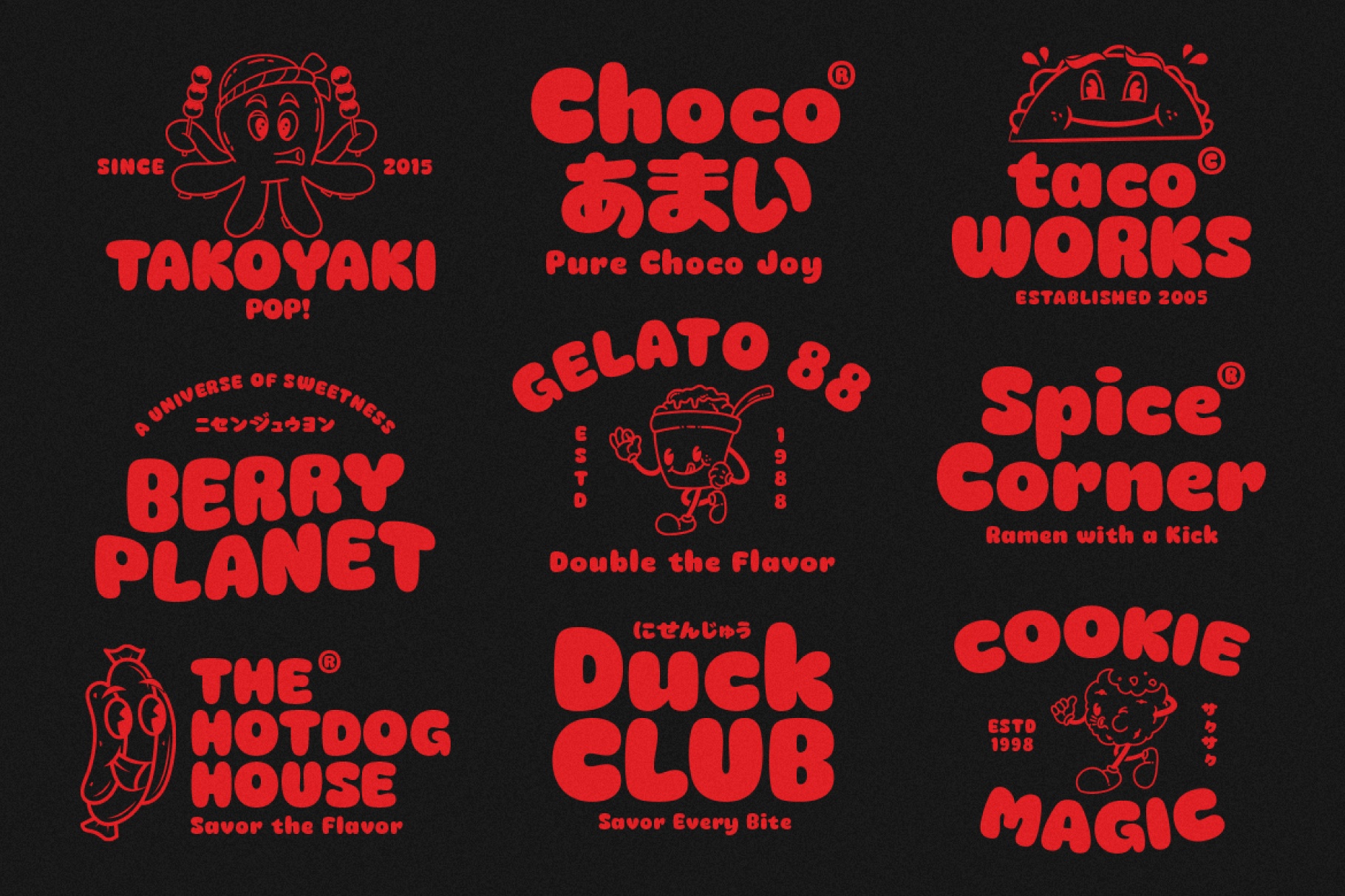 Mochi Boom - Playful Bubbly Font