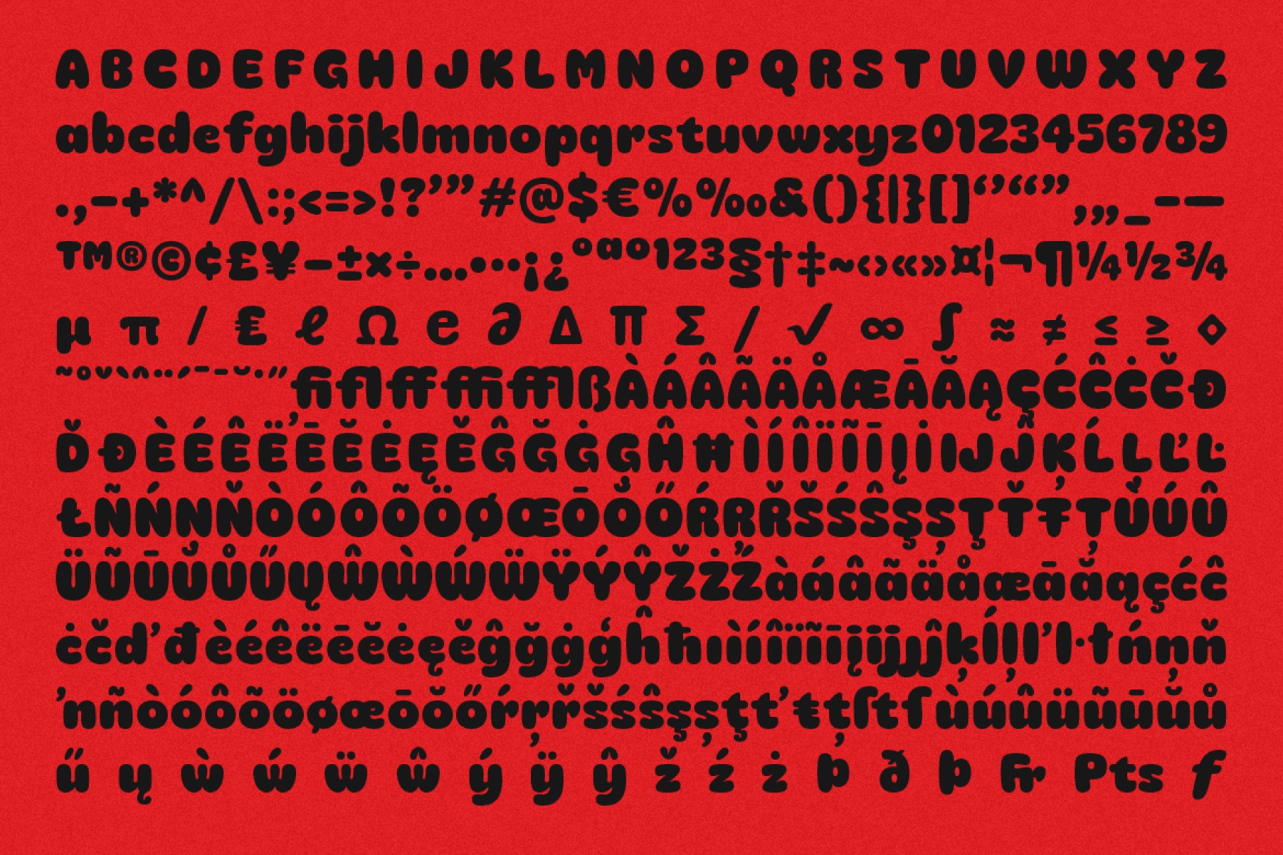 Mochi Boom - Playful Bubbly Font