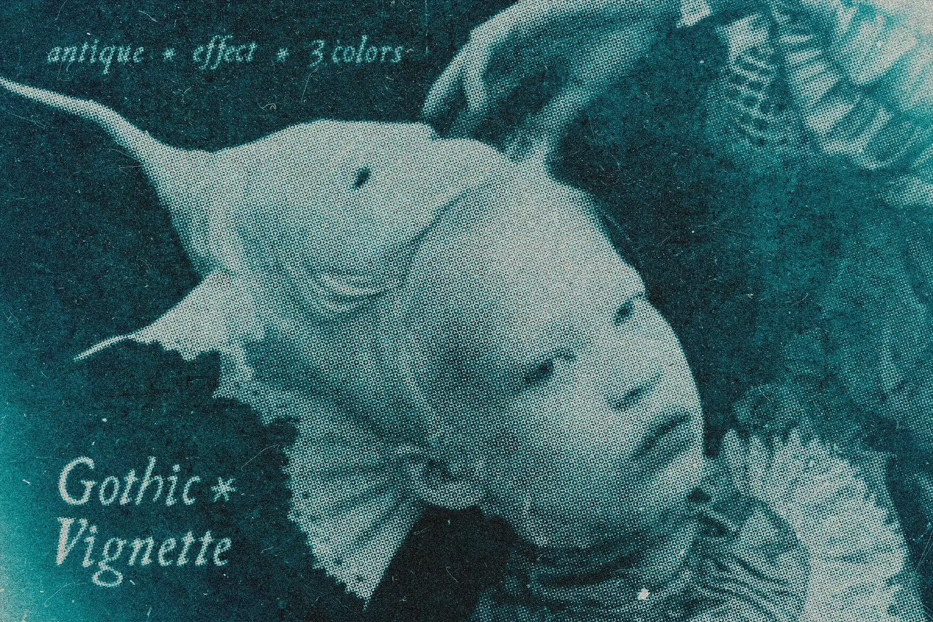 Gothic Vignette Photo Effect