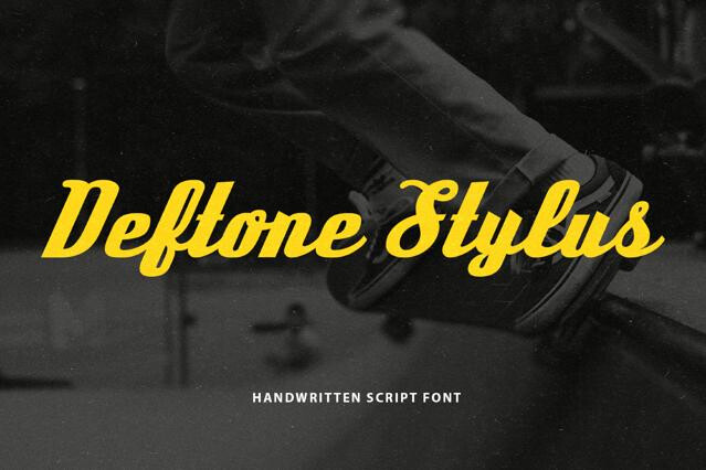 Deftone Stylus Font