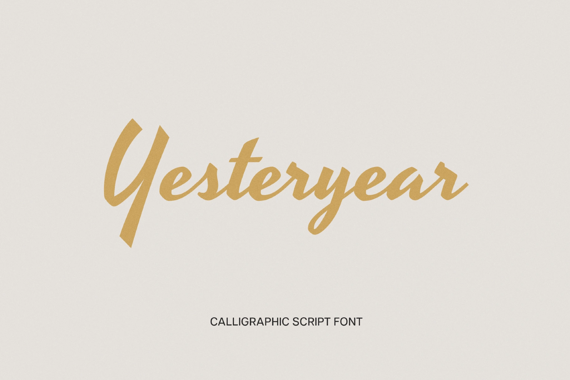 Yesteryear Font
