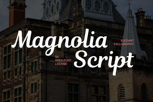 Magnolia Script Font