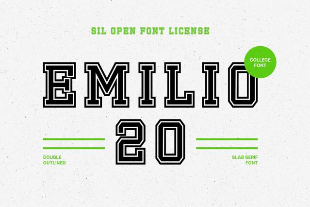 Emilio 20 Font