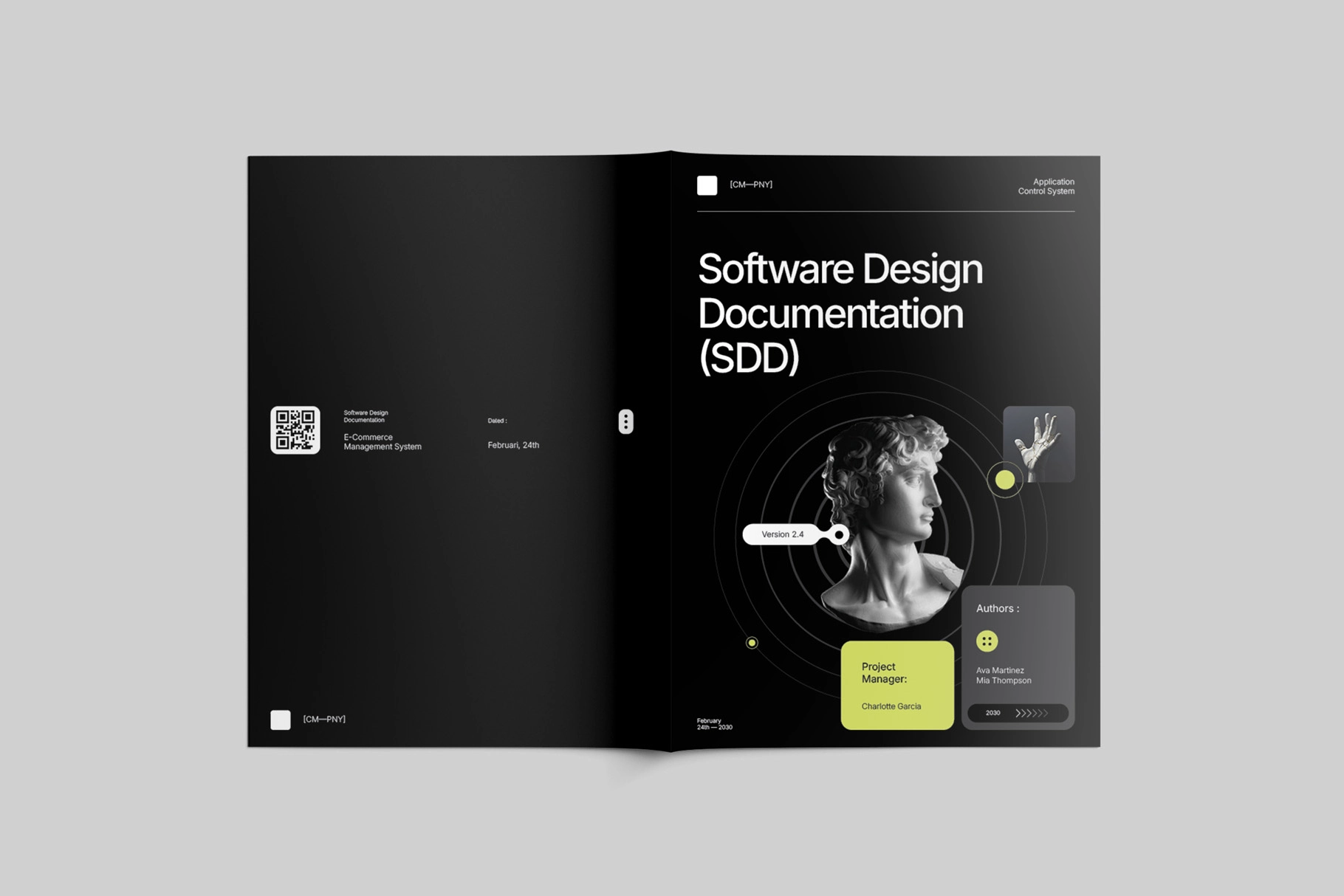 Software Documentation Template InDesign - SDIH