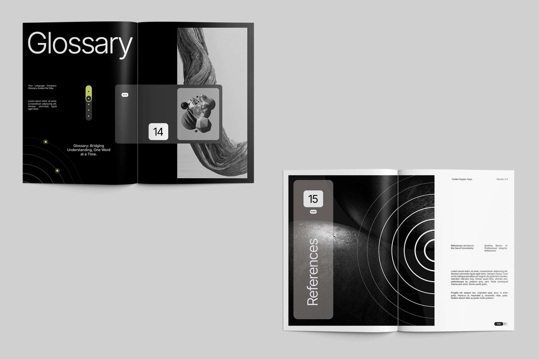 Software Documentation Template InDesign - SDIH