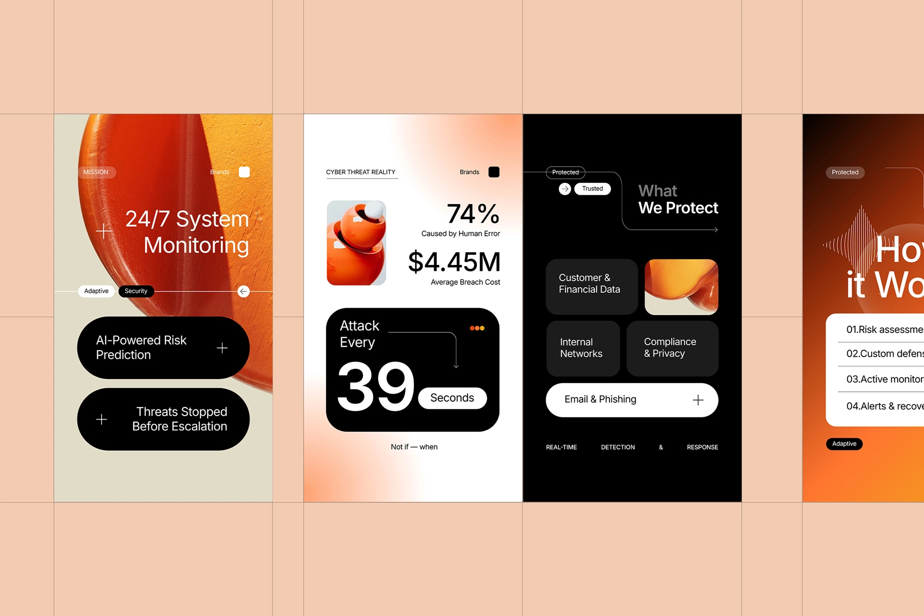 Cybersecurity Instagram Templates