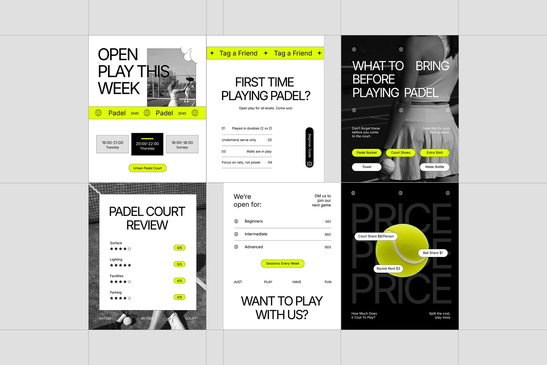 Sport Community Instagram Templates