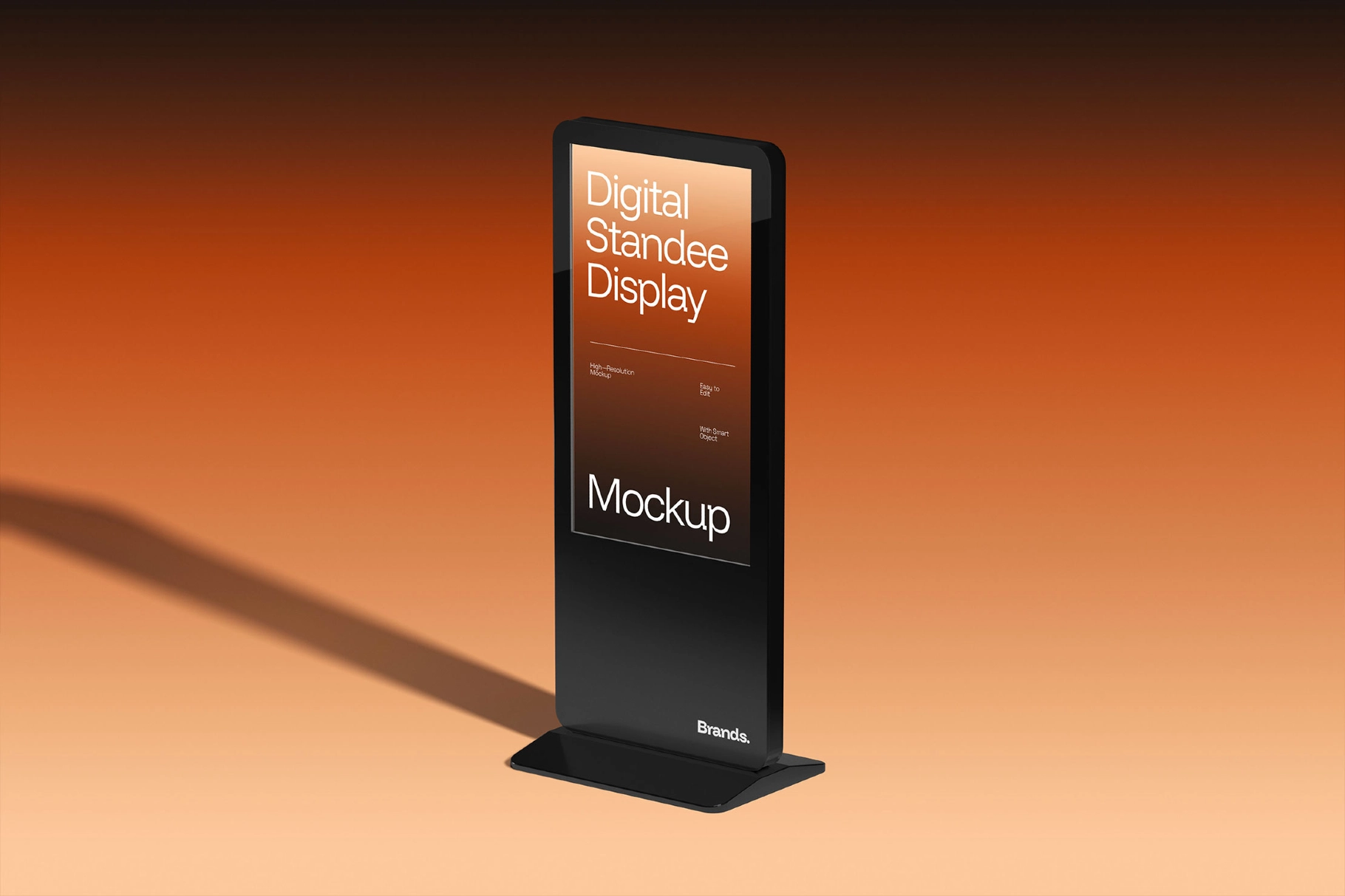 Digital Standee Display Mockup