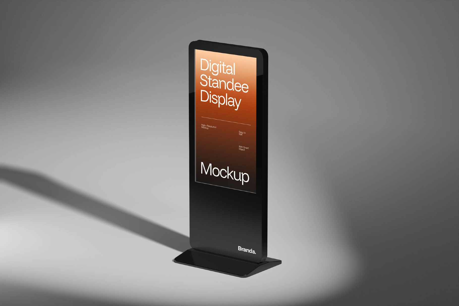 Digital Standee Display Mockup