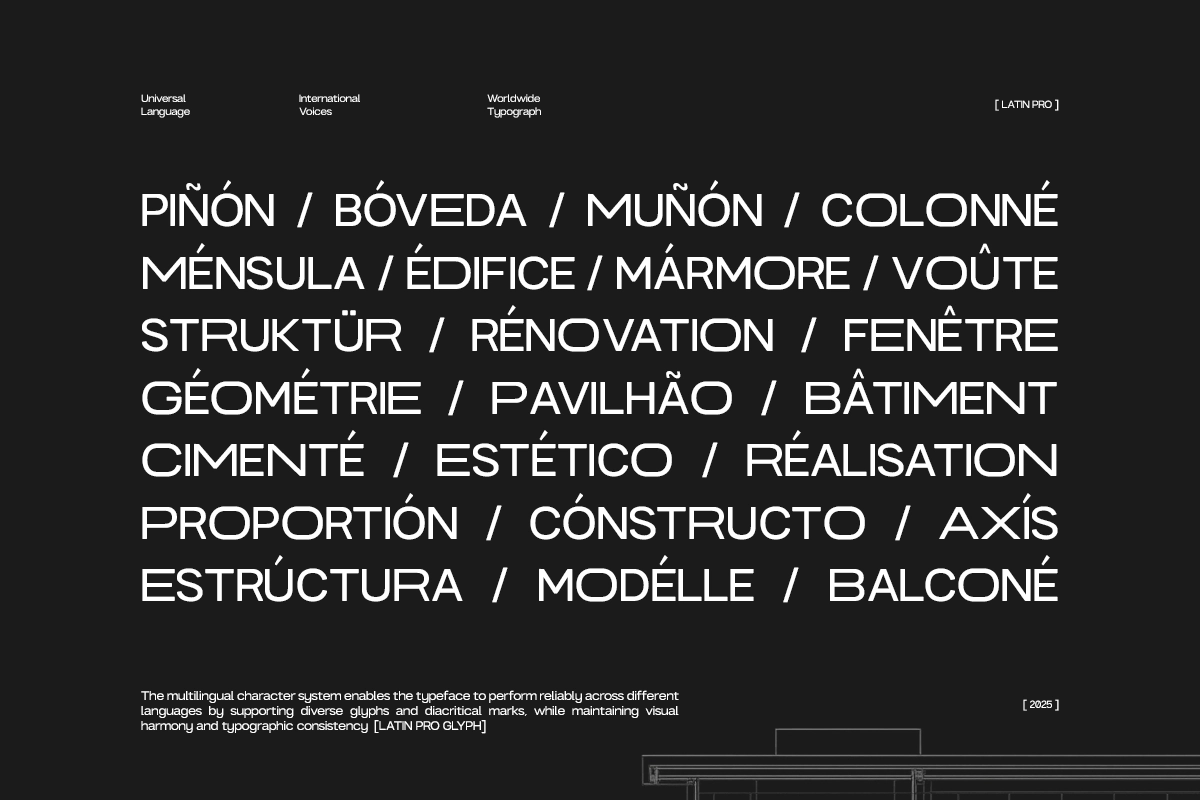 GC Nordix - Bold Geometry Font Family