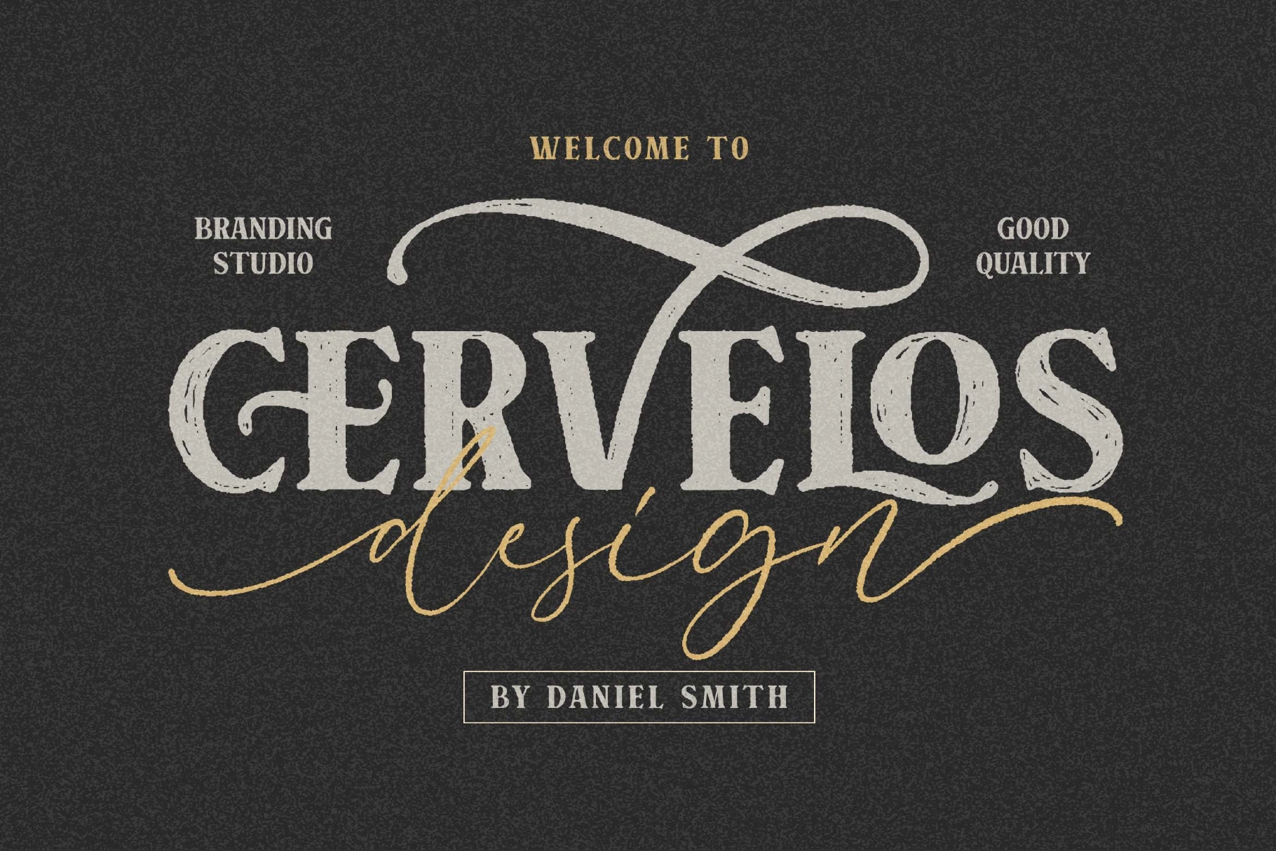 Crafter Signature a Font Combination