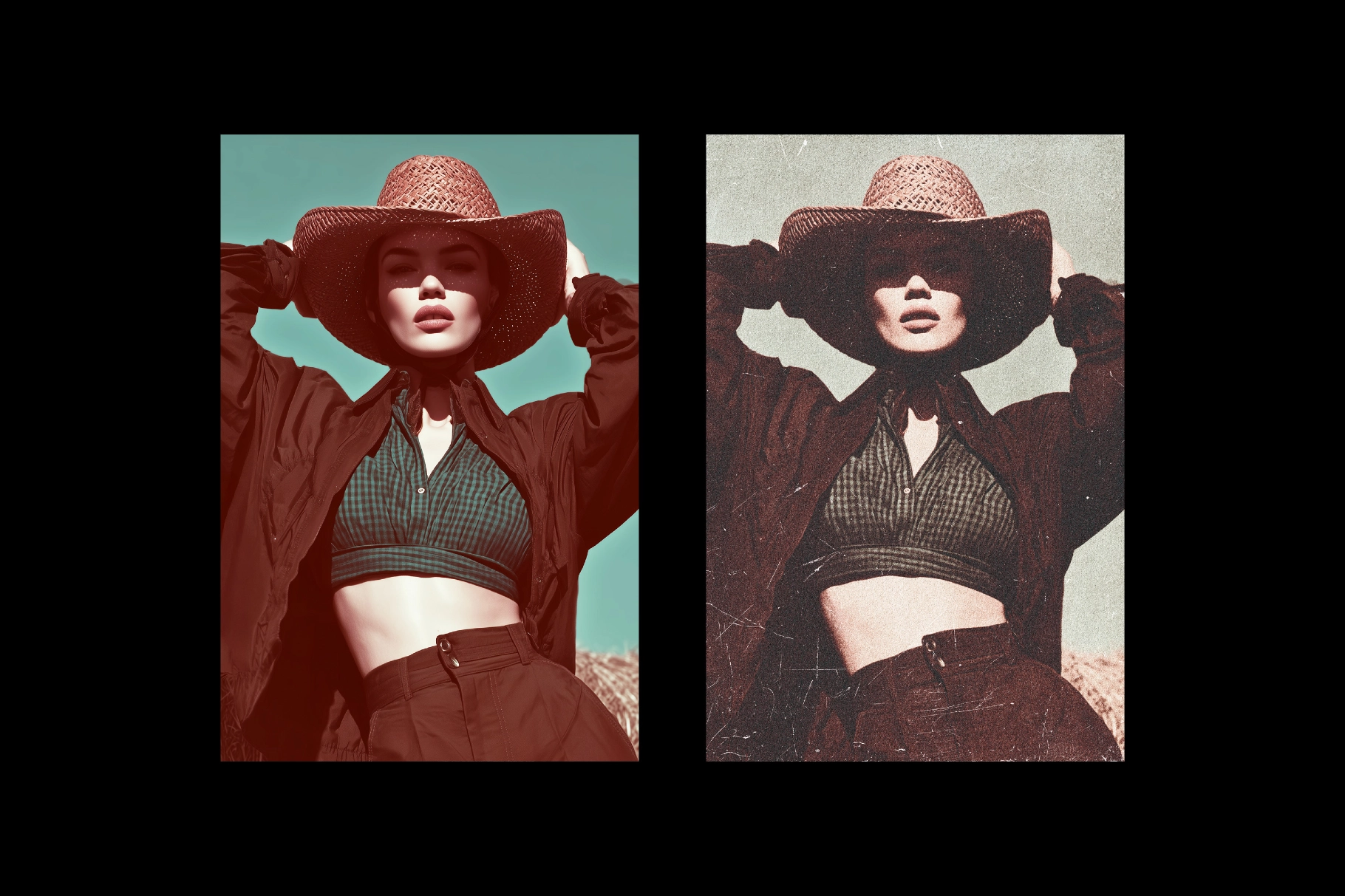 Vintage Grain Photo Effect