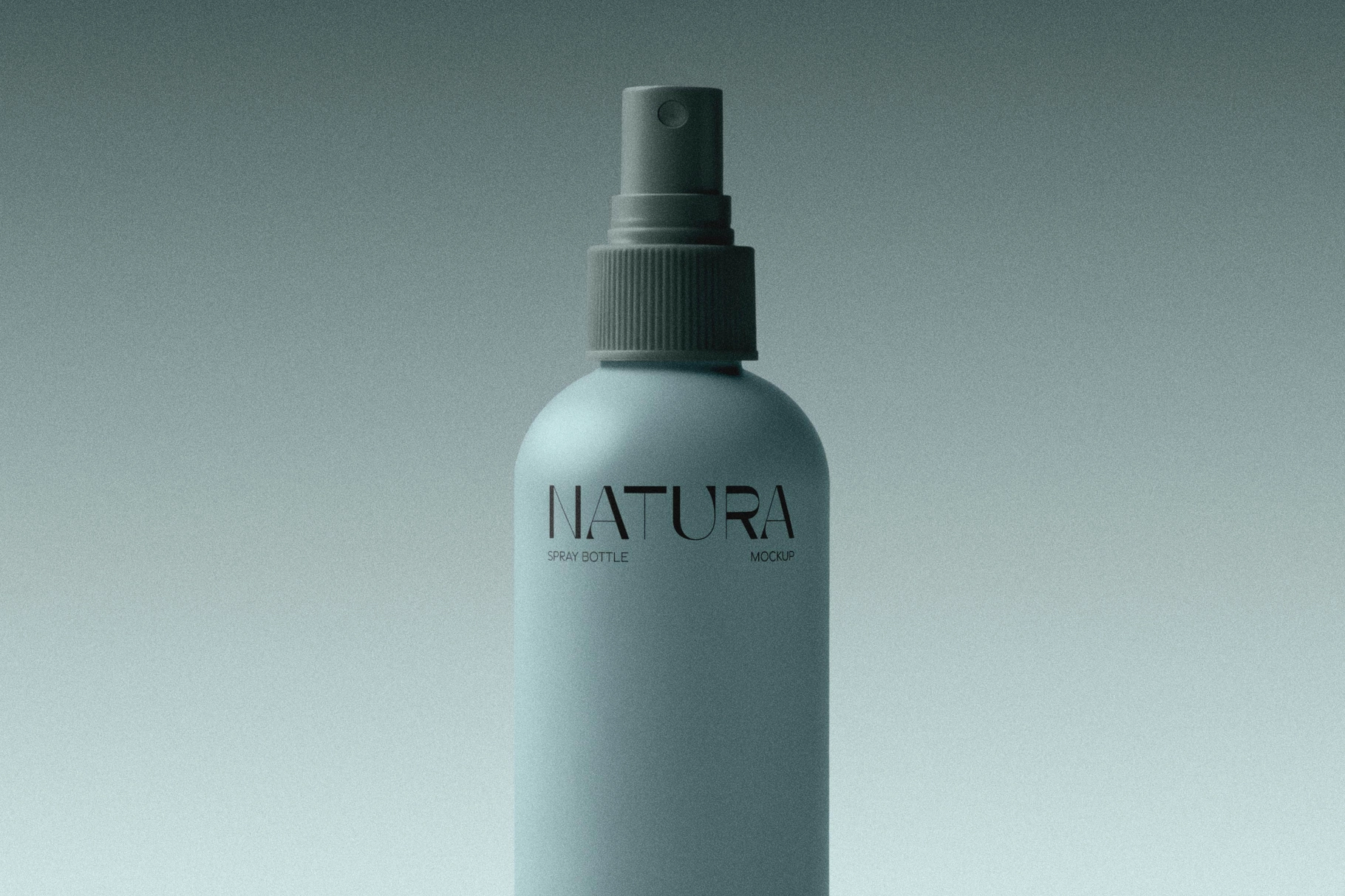 Hair Spray Bottle Mockup