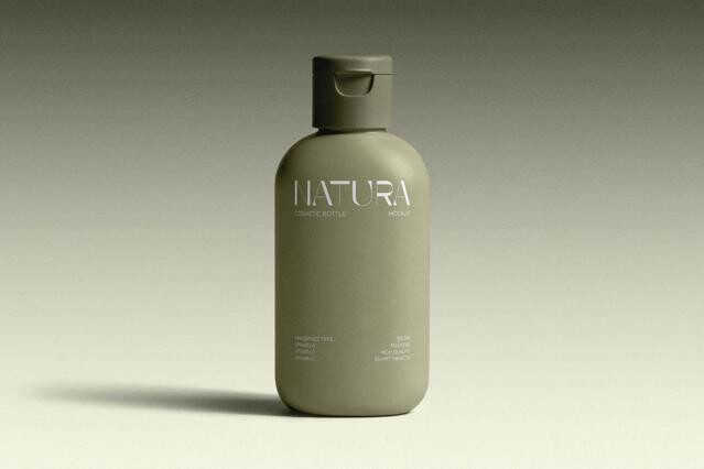 Cosmetic Bottle Mockup