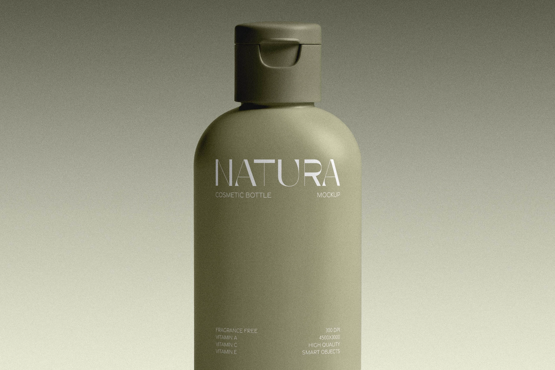 Cosmetic Bottle Mockup