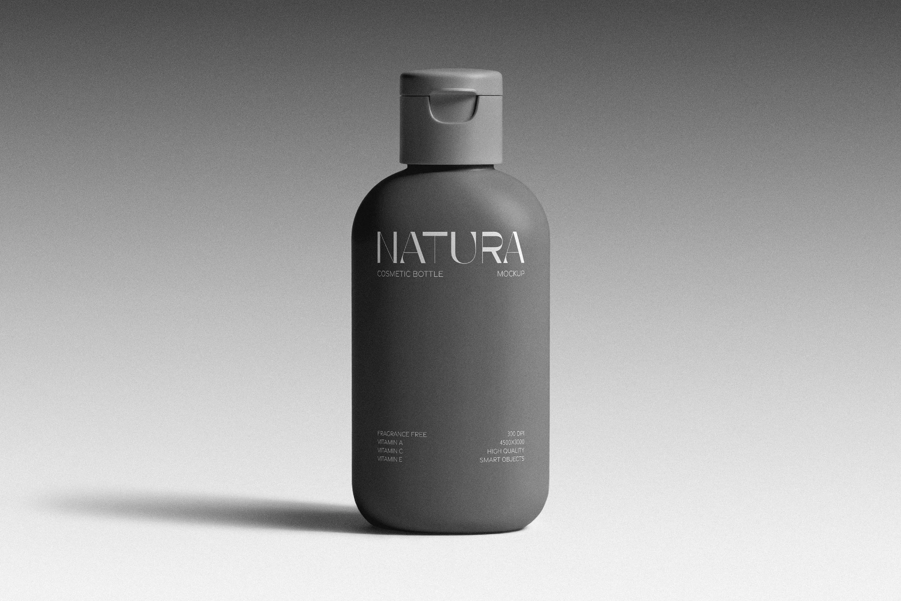 Cosmetic Bottle Mockup