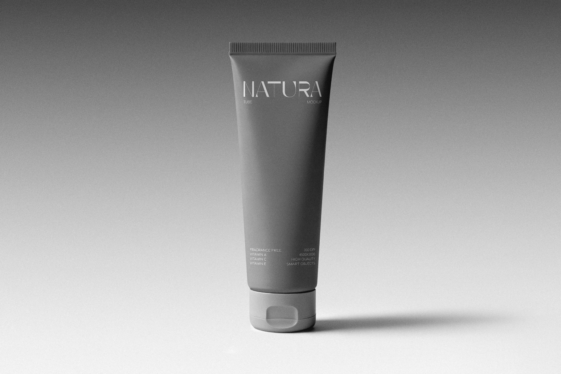Conditioner Cosmetic Tube Mockup