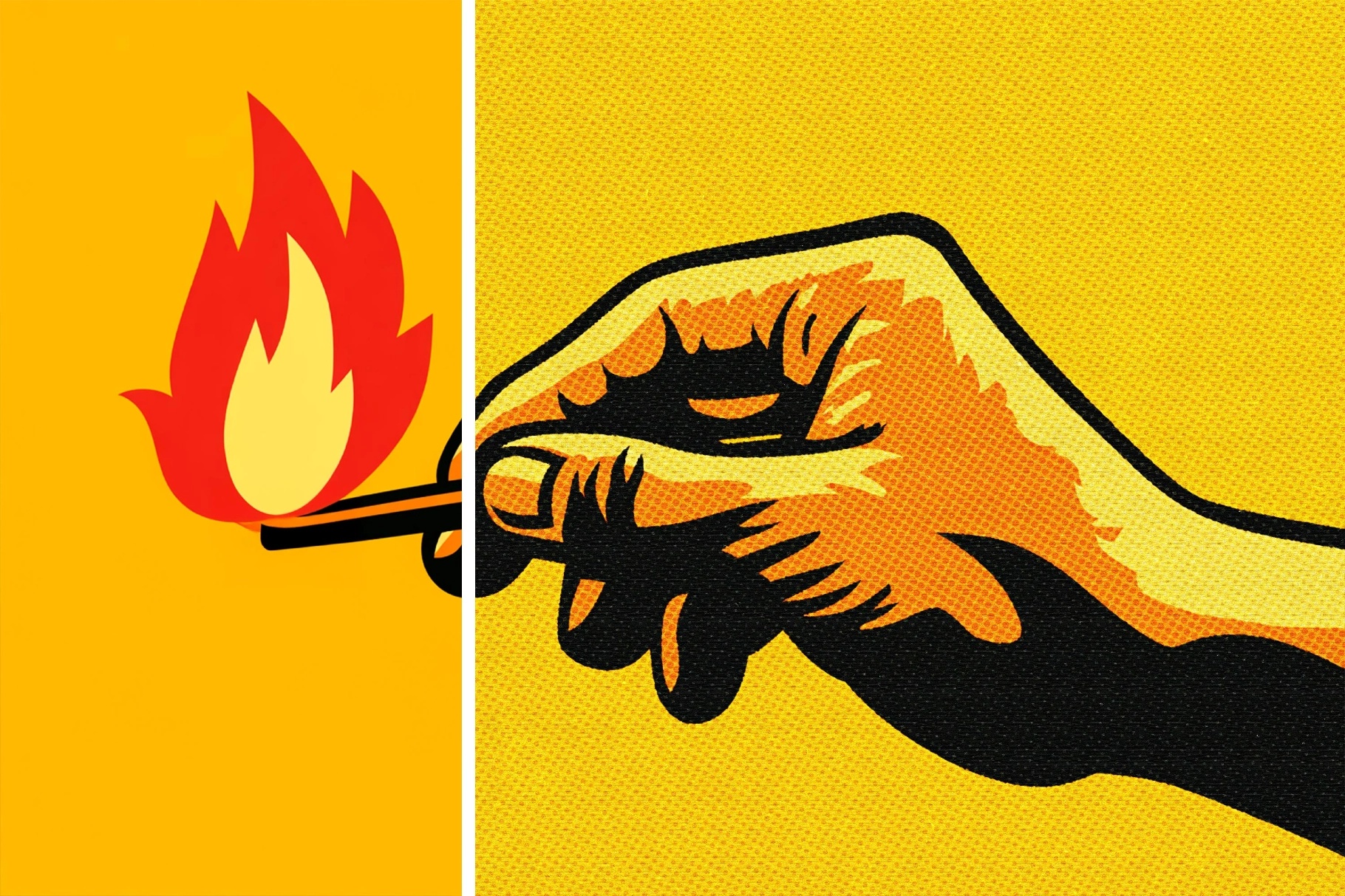 Matchbook Printer Design Effect