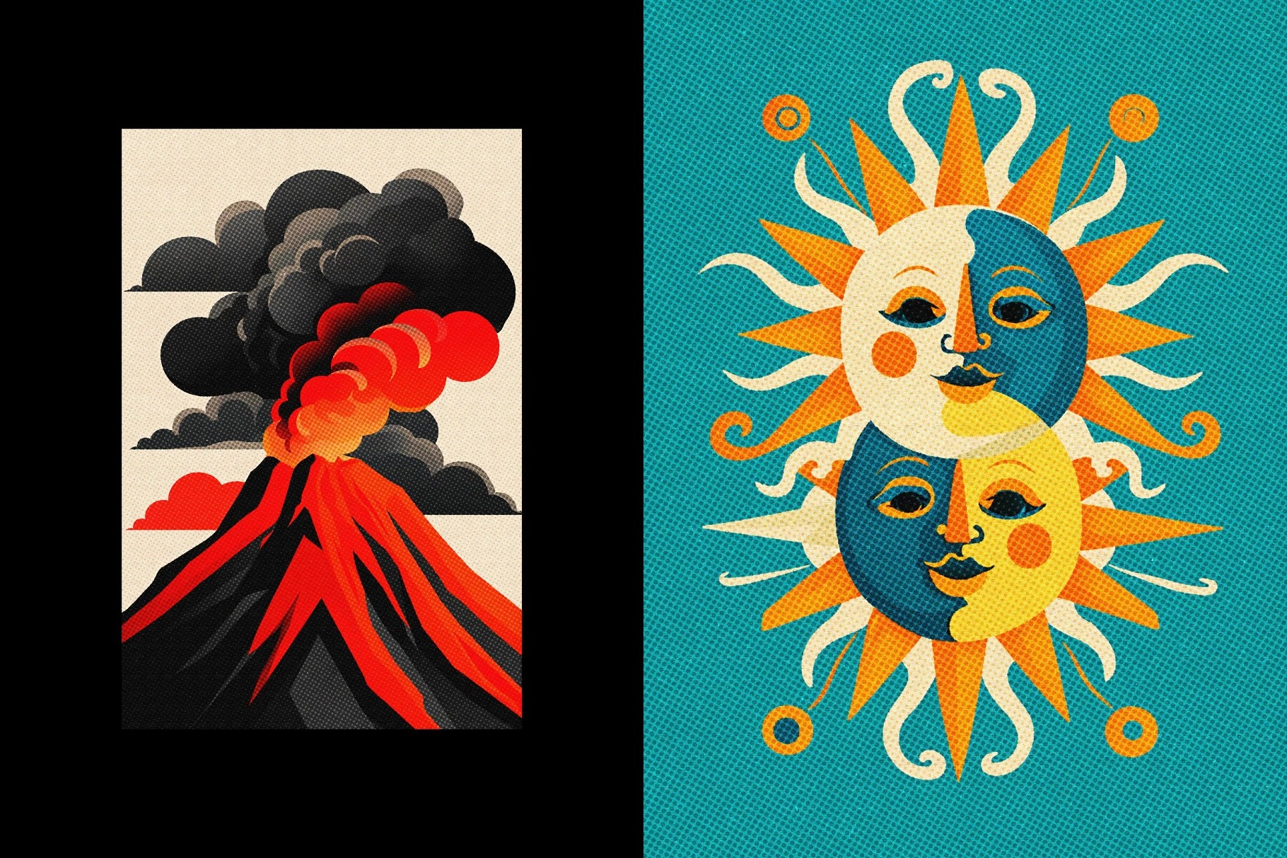 Matchbook Printer Design Effect