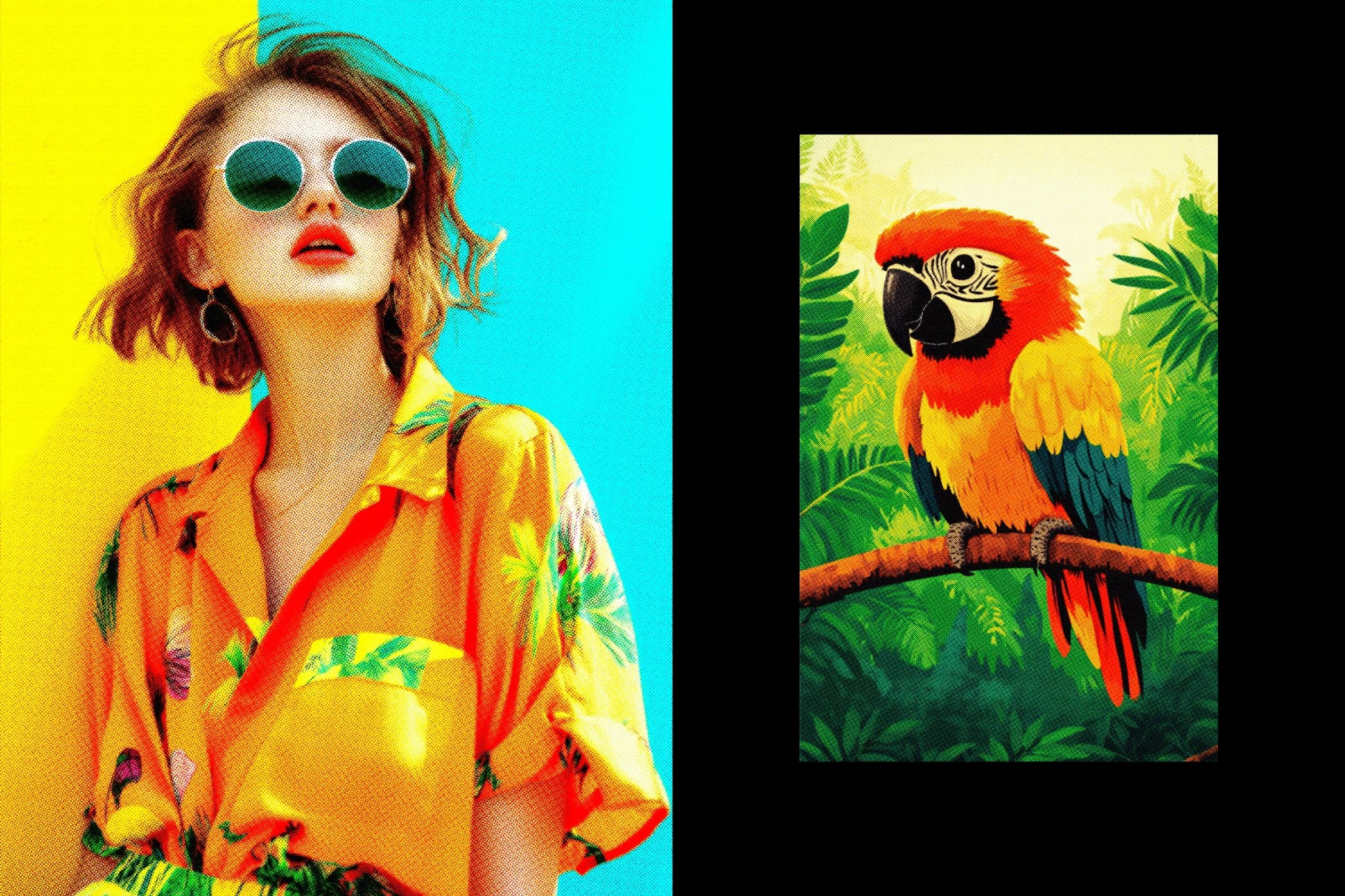 Dotted Printer Effect