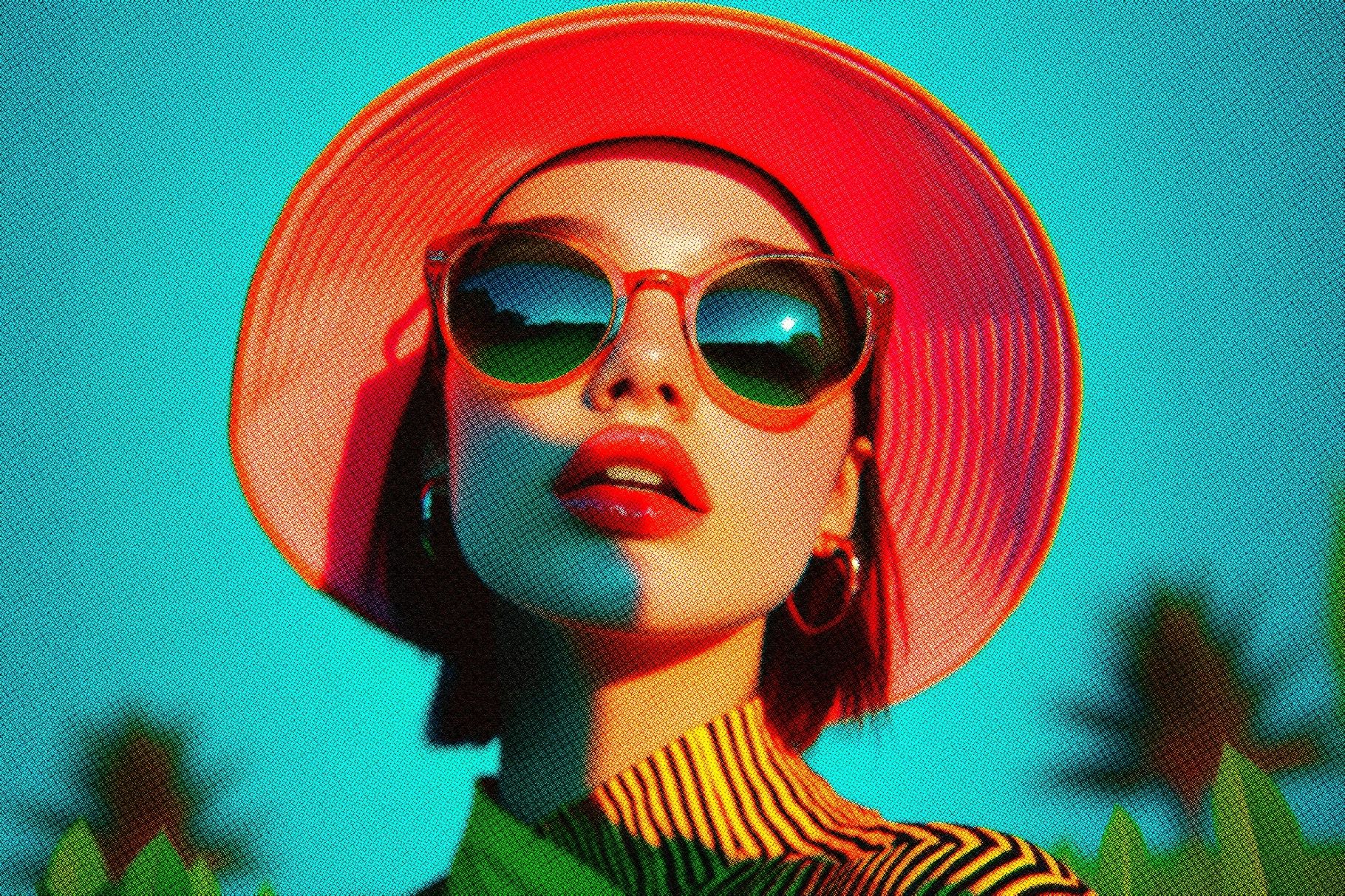 Dotted Printer Effect