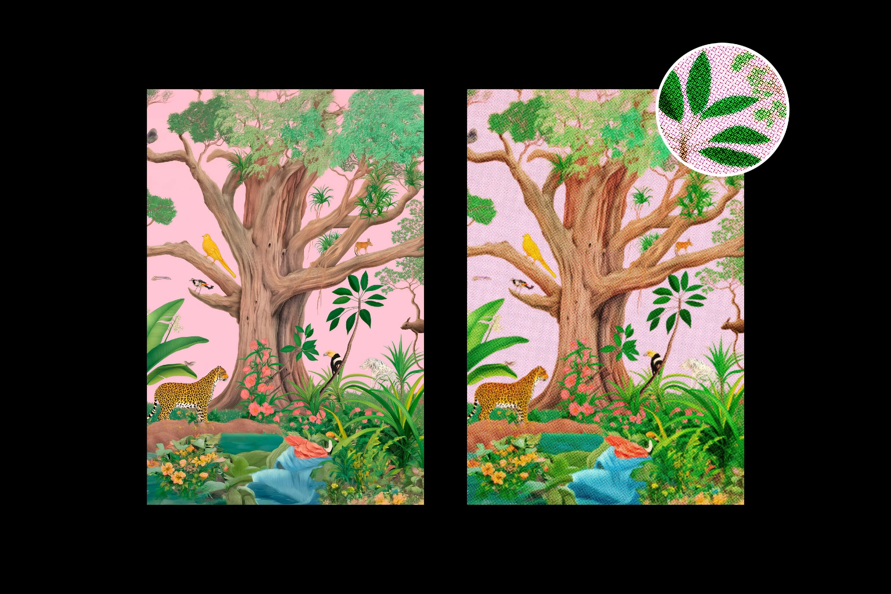 Dotted Printer Effect