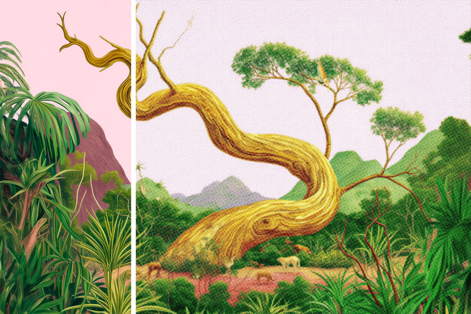 Dotted Printer Effect