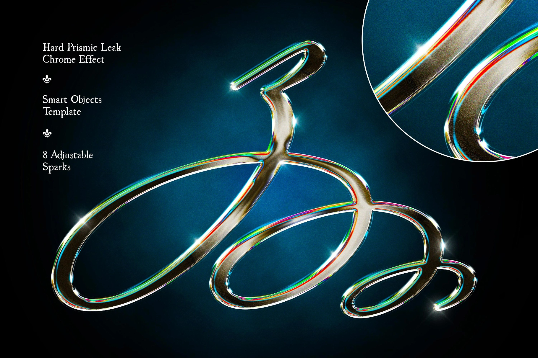 Hard Prismic Leak Chrome Effect