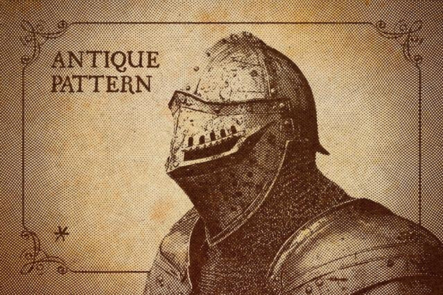 Antique Pattern Photo Effect