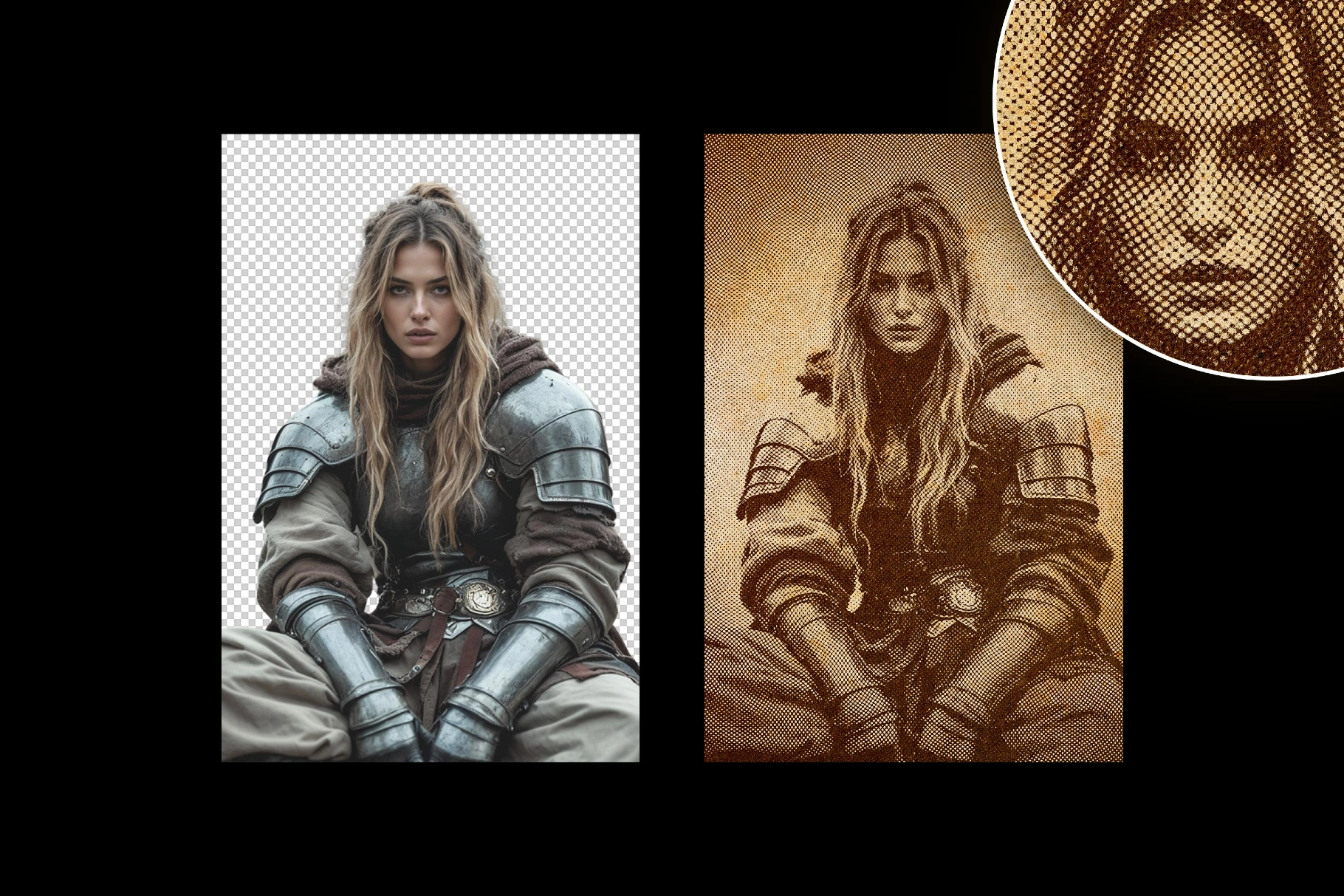 Antique Pattern Photo Effect