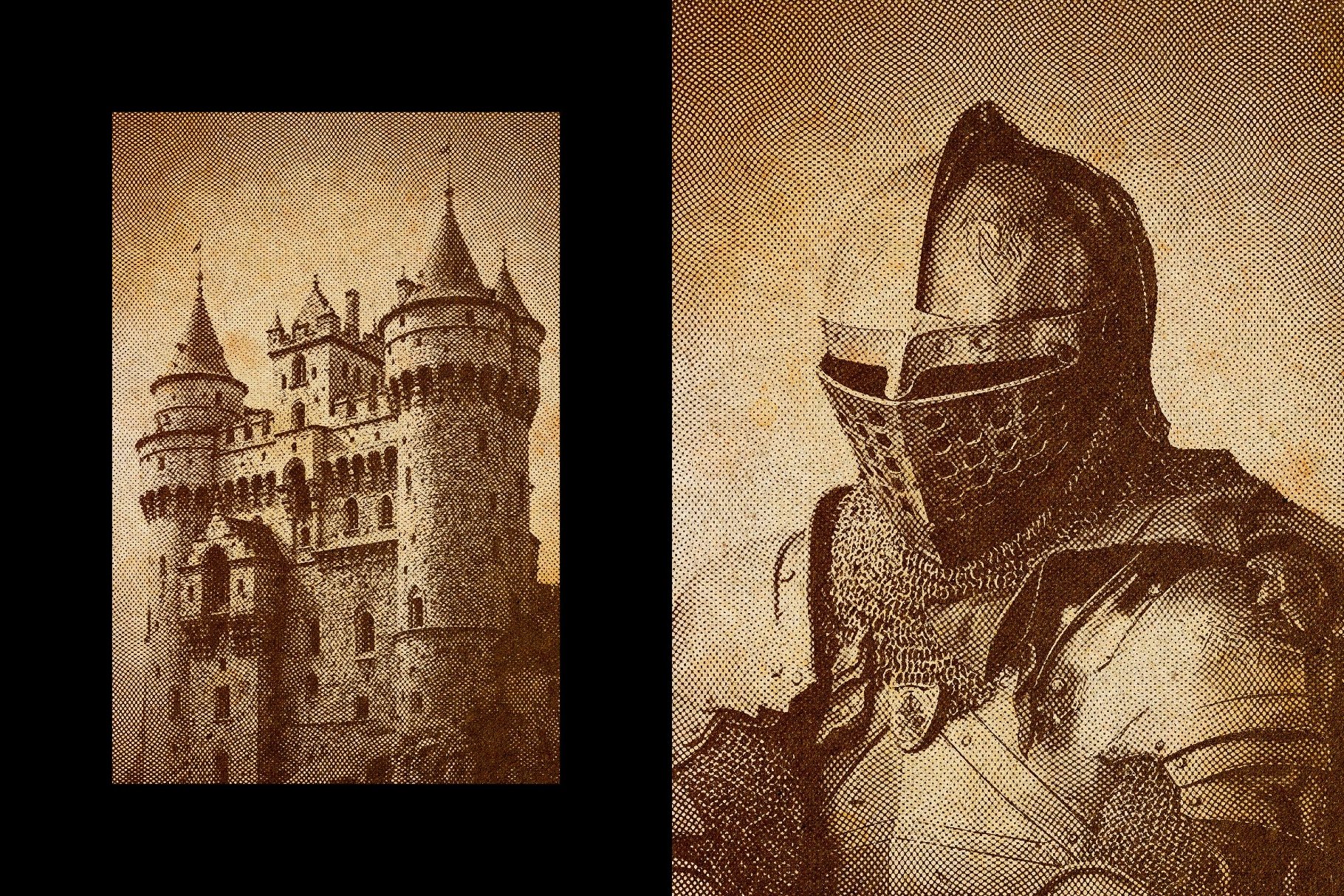 Antique Pattern Photo Effect