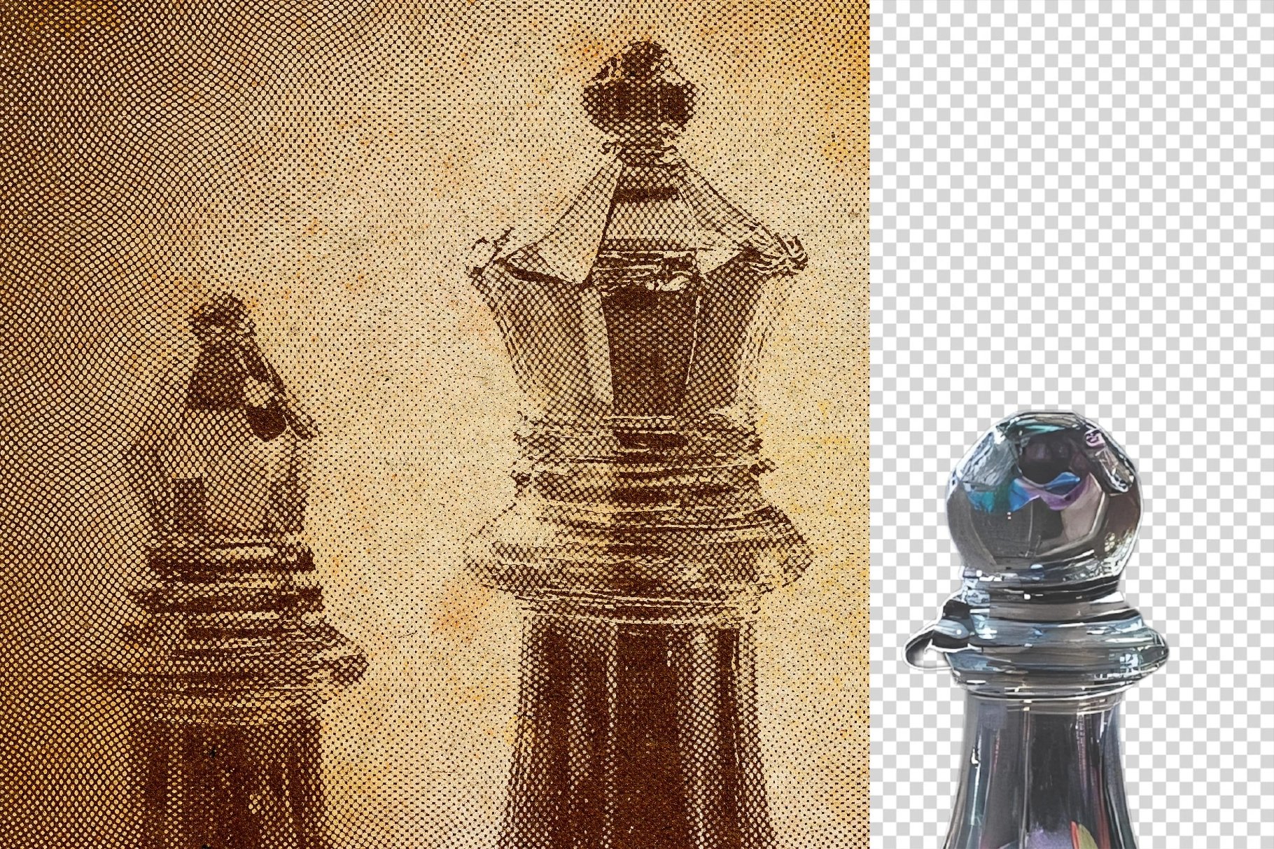 Antique Pattern Photo Effect