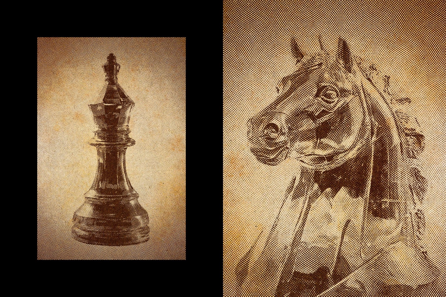 Antique Pattern Photo Effect