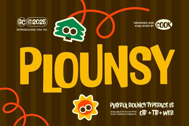 Plounsy - Playful Kids Font