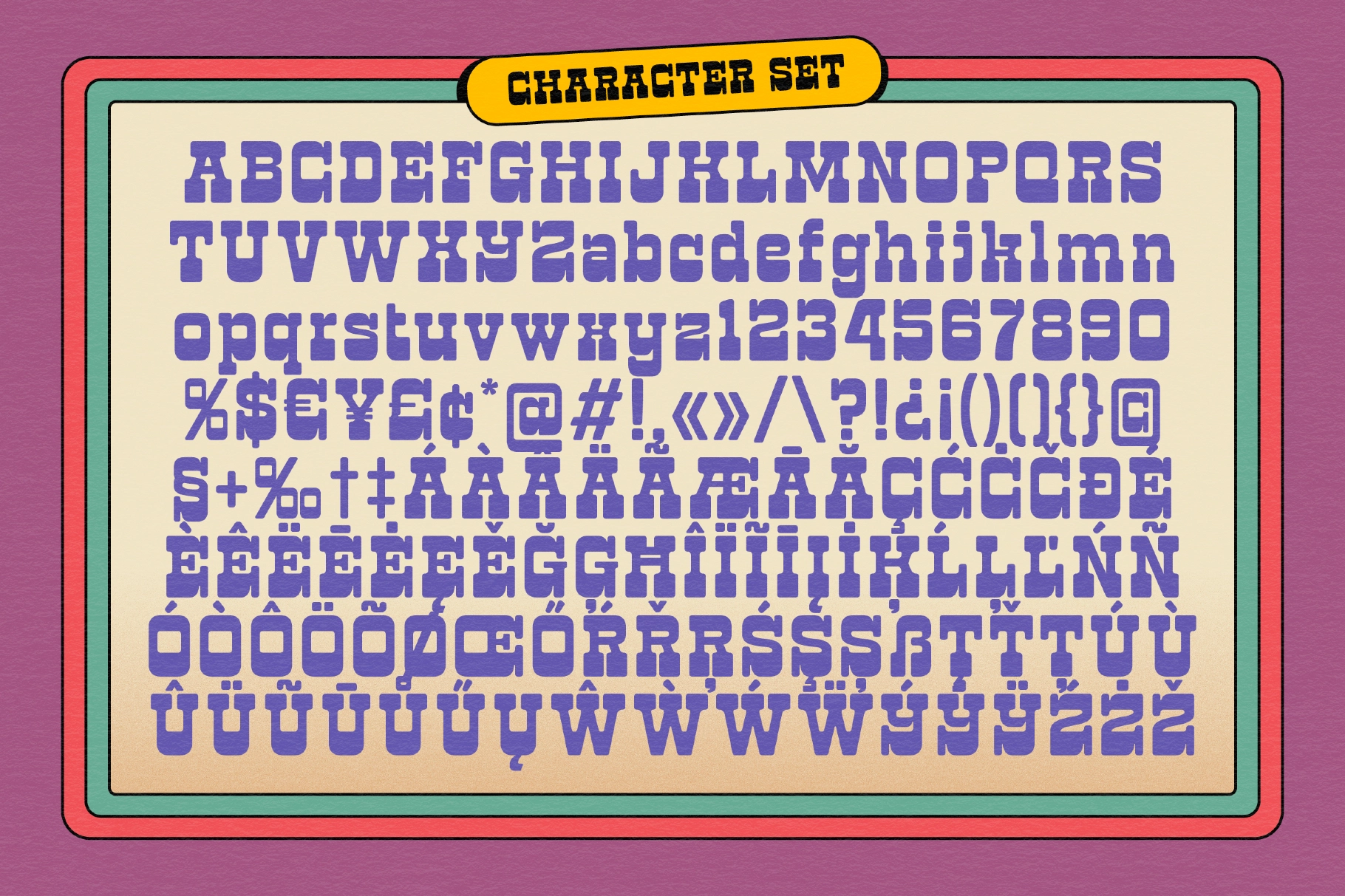 Stags Roan - Vintage Slab Serif Font