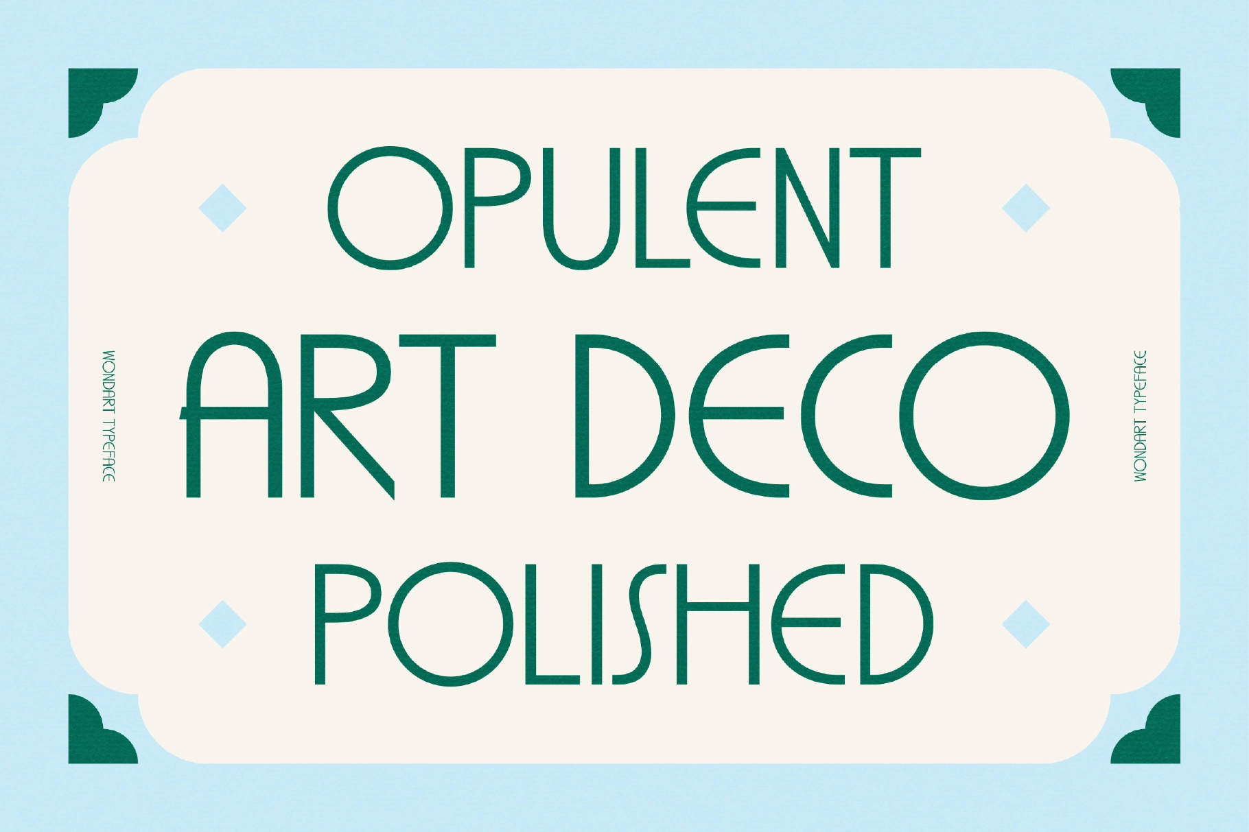 Wondart - 1920s Art Deco Font