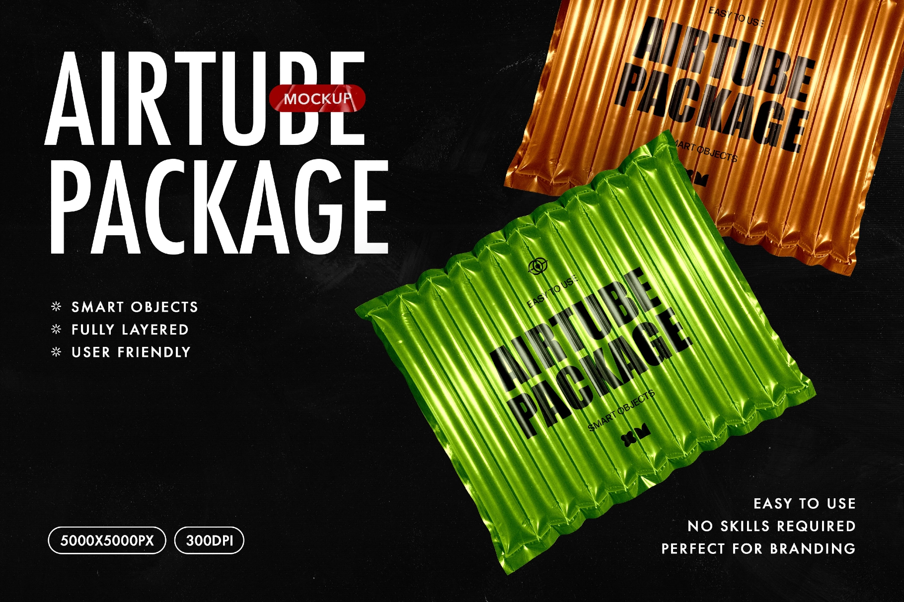 Airtube Package Mockup