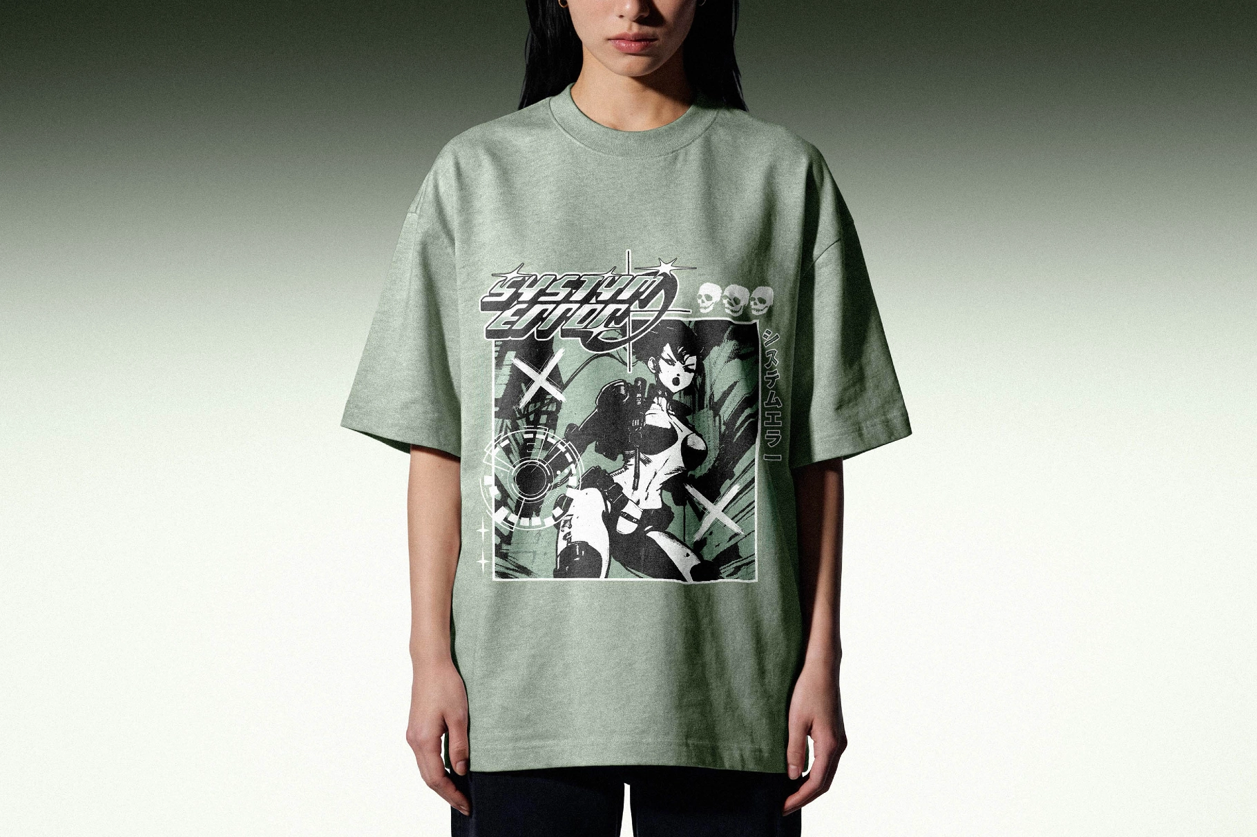 Women's T-Shirt Mockup