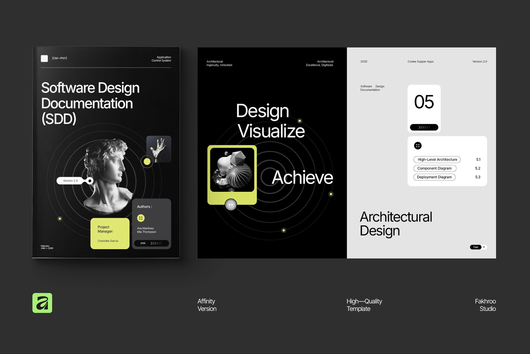 Software Design Documentation - Affinity Template
