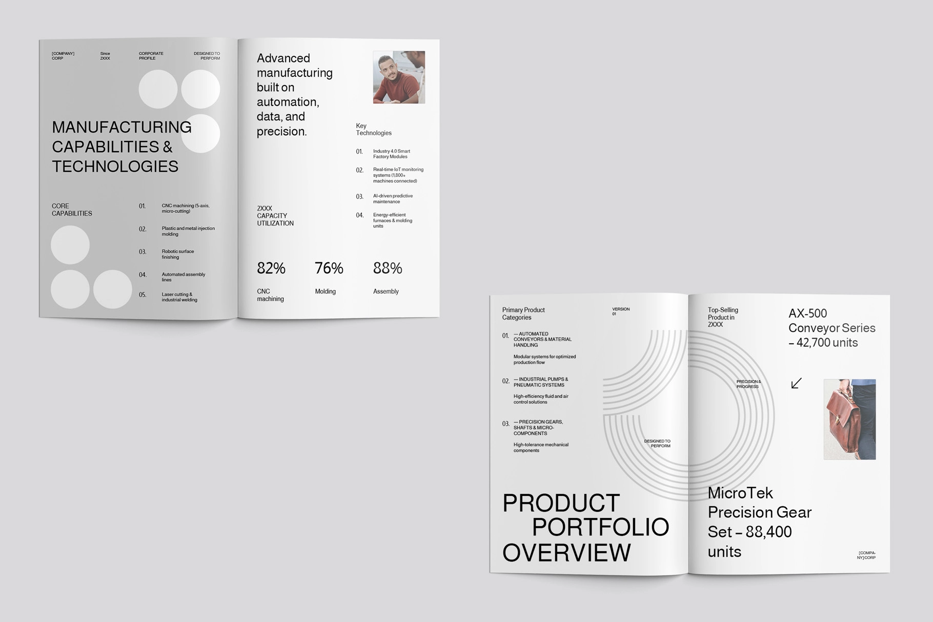 Company Profile Brochure Affinity Template - RELL
