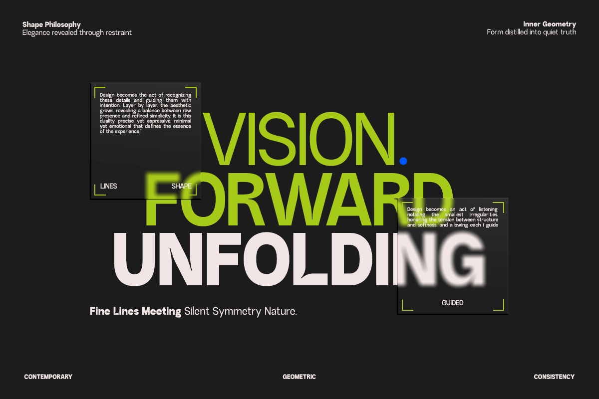 GC Methane Typeface System