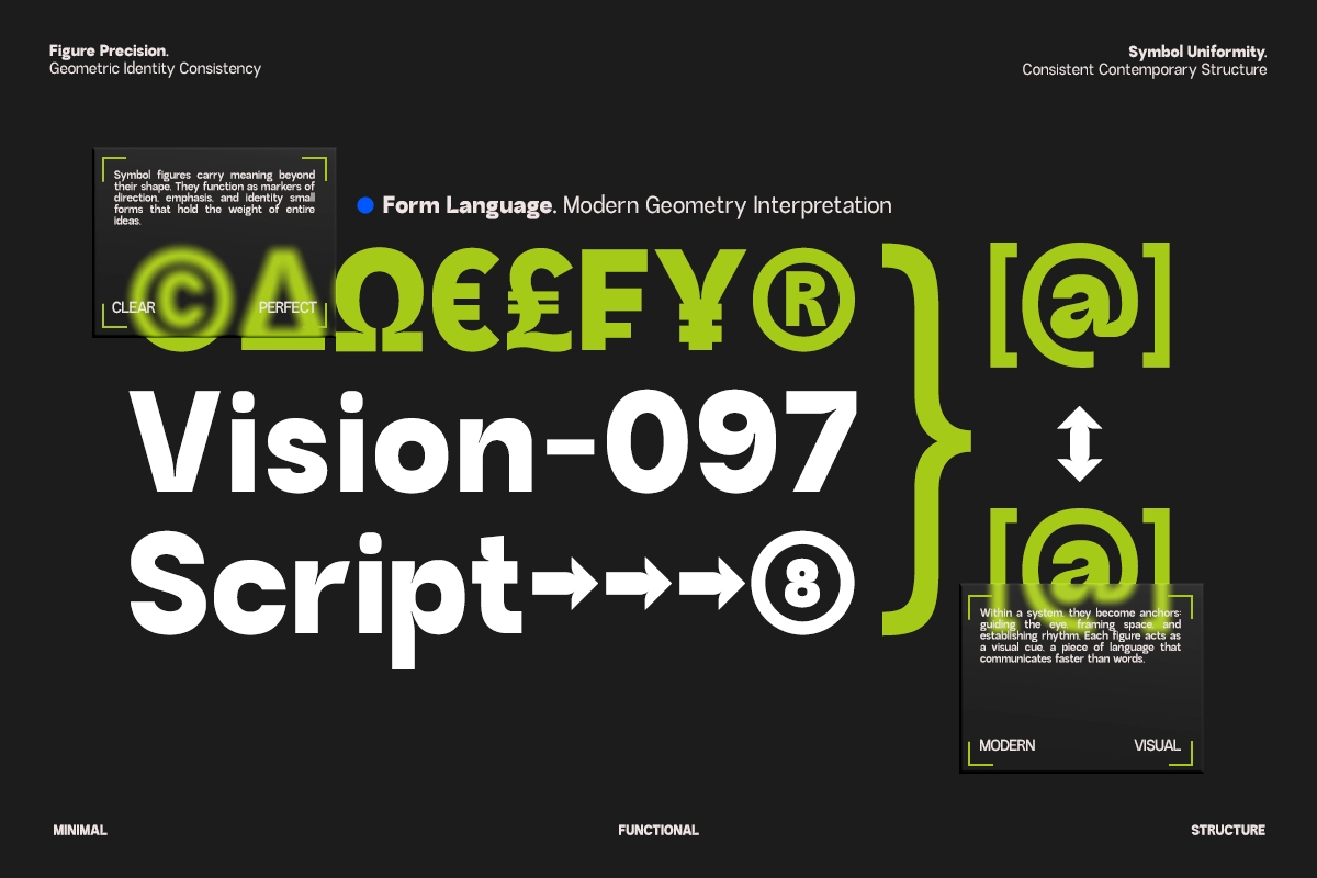 GC Methane Typeface System